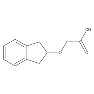 2-[(2,3-dihydro-1H-inden-2-yl)oxy]Acetic acid Structure