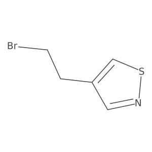 4-(2-Bromoethyl)-1,2-thiazole Structure