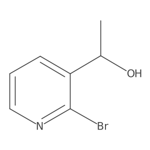 (1S)-1-(2-bromopyridin-3-yl)ethan-1-ol Structure