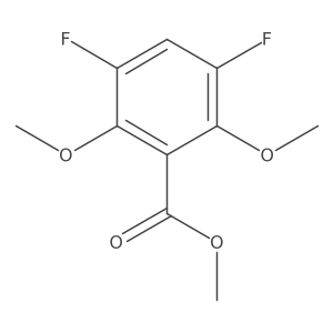 Methyl 3,5-Difluoro-2,6-dimethoxybenzoate Structure