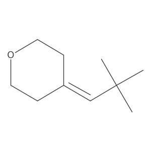 4-(2,2-Dimethylpropylidene)oxane Structure