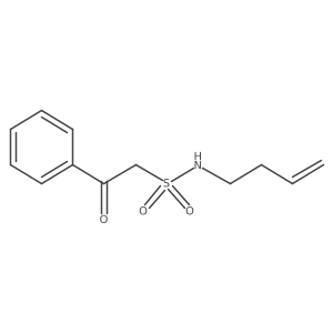 N-(but-3-en-1-yl)-2-oxo-2-phenylethane-1-sulfonamide Structure
