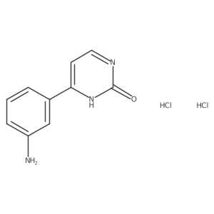 4-(3-Aminophenyl)pyrimidin-2(1H)-one dihydrochloride结构式