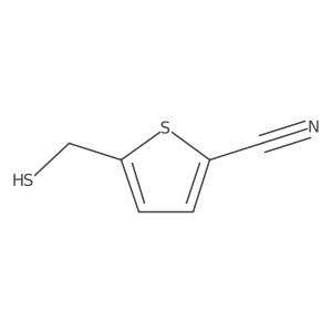 5-(Sulfanylmethyl)thiophene-2-carbonitrile Structure
