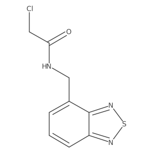 N-[(2,1,3-benzothiadiazol-4-yl)methyl]-2-chloroacetamide Structure
