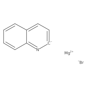 Quinolin-2-ylmagnesium bromide结构式