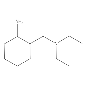 2-[(Diethylamino)methyl]cyclohexan-1-amine Structure