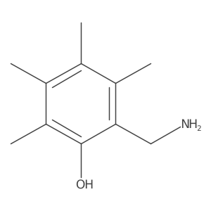 2-(Aminomethyl)-3,4,5,6-tetramethylphenol Structure
