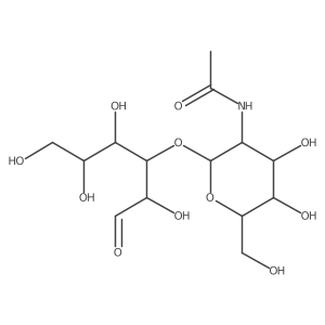 GlcNAc(b1-3)aldehydo-Gal Structure