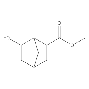 (2-endo,6-exo)-Methyl 6-hydroxybicyclo[2.2.1]heptane-2-carboxylate结构式