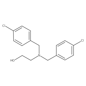 2-(Bis(4-chlorobenzyl)amino)ethan-1-ol Structure
