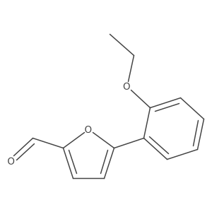 5-(2-Ethoxyphenyl)-2-furaldehyde结构式