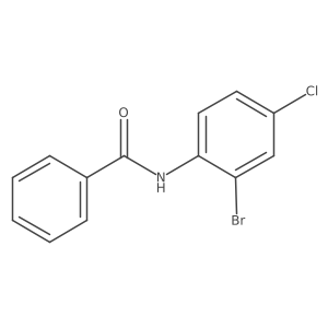 Benzamide,n-(2-bromo-4-chlorophenyl)-结构式